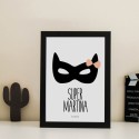 Lámina Sra. Batman