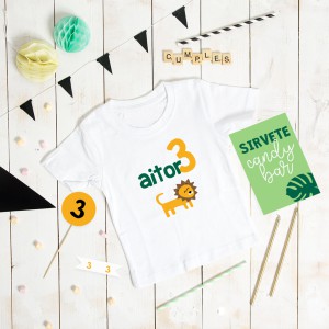 Animalitos Camiseta Cumple