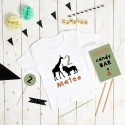 Safari Vintage Camiseta Cumple