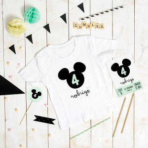 Ratoncito Camiseta Cumple