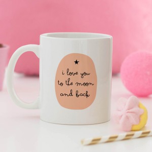 Taza Milk&love coral