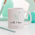 Taza Milk&love mint