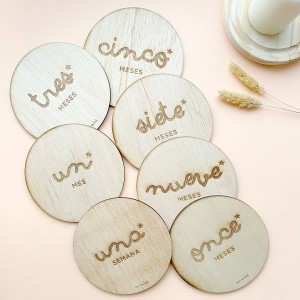 Baby Cards Wood