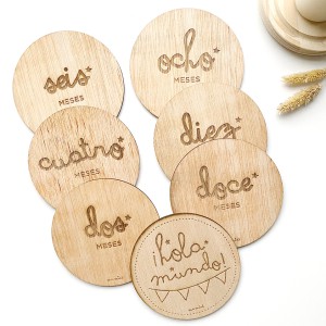 Baby Cards Wood