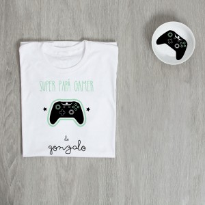 Camiseta Superpapá Gamer