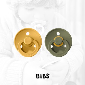 Pack 2 Bibs Honey Bee - Olive