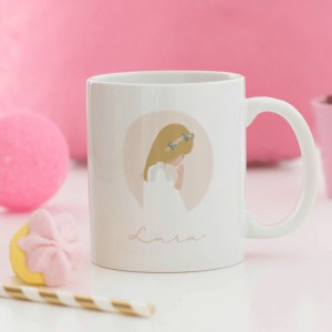 Taza Comunión Niña Nature