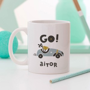 Taza Coche Carreras