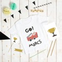 Camiseta Cumple Coche Bomberos