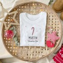 Camiseta Bastón Navidad