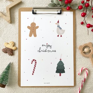 Lámina Enjoy Christmas