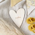 Nombre Baby Cards Wood Corazón