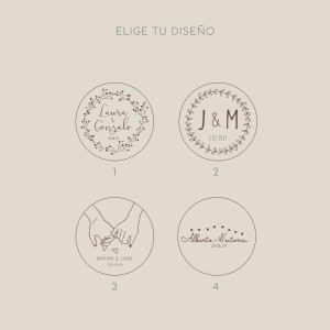 Pack Abridor o Espejo Madera Nupcial