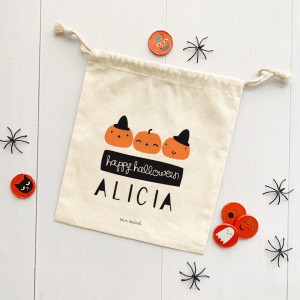 Bolsa Halloween Calabazas