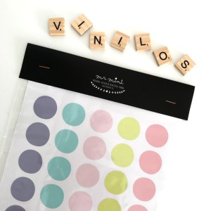 Vinilos Circulares multicolor
