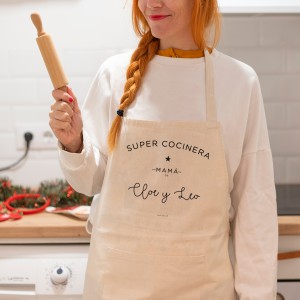 Delantal Mamá Super Cocinera