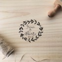 Sello Boda Floral