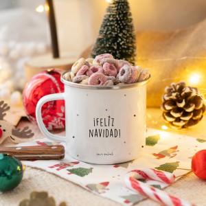 Taza Latón Papá Noel
