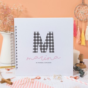 Libro de Firmas Inicial Vichy Negra
