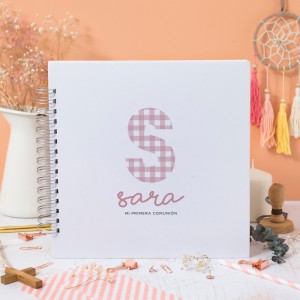 Libro de Firmas Inicial Vichy Rosa