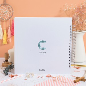 Libro de Firmas Inicial Vichy Aguamarina