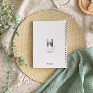 Pack Libretas Vichy Negro Rosa