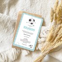 Pack Invitaciones Fútbol Acuarela