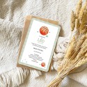 Pack Invitaciones Baloncesto Acuarela
