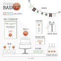 Pack Papelería comunión basket