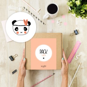 Pack Cole panda coral