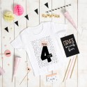 Camiseta Cumple Coral