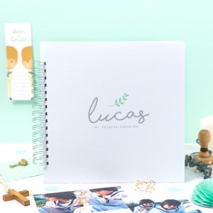 Libro de Firmas Espiga Mint 25x25