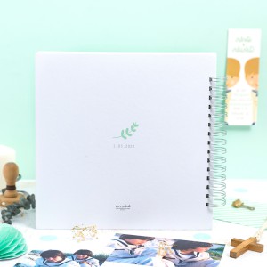 Libro de Firmas Espiga Mint 25x25