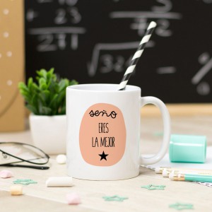 Taza Profe "eres la mejor"
