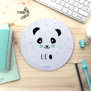 Alfombrilla Panda Sonriente Mint