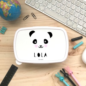 Tupper Panda Sonriente
