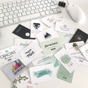 Tarjetas de visita / 1000 uds