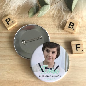 Pack Chapas Comunión (con fotografía)