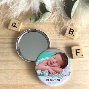 Pack Chapas Bautizo con fotografía