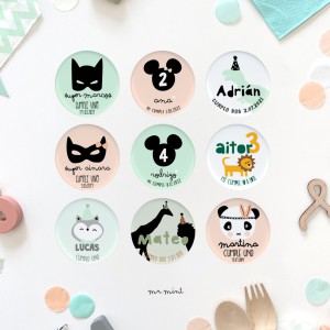 Pack Chapas Cumple