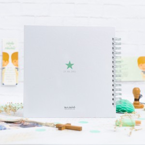 Libro de Firmas Estrella Mint 25x25