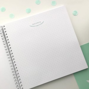 Libro de Firmas Estrella Mint 25x25
