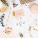 Pack Invitaciones Niña Vertical