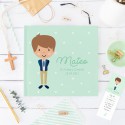 Libro Comulgante Estrellas Mint 25x25