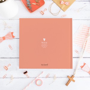 Libro Comulgante Estrellas Coral 25x25
